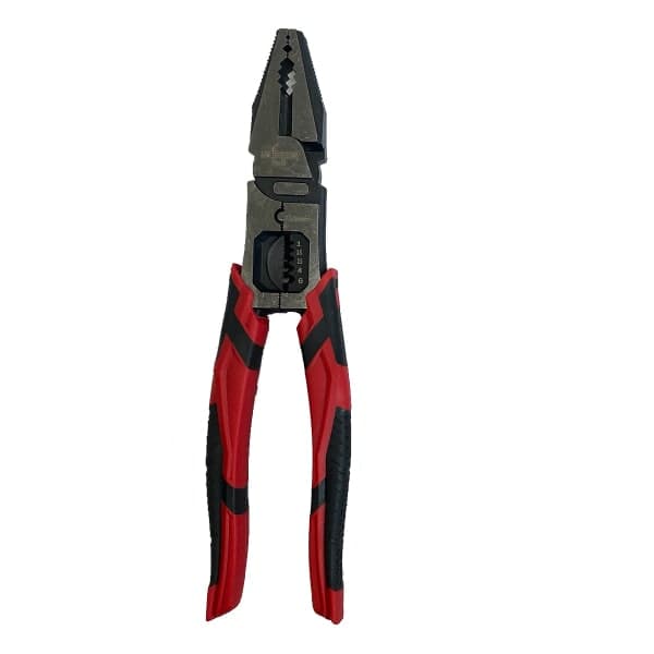 Плоскогубці 220мм універсальні зі знімачами ізоляції 41178 Haisser - зображення 1