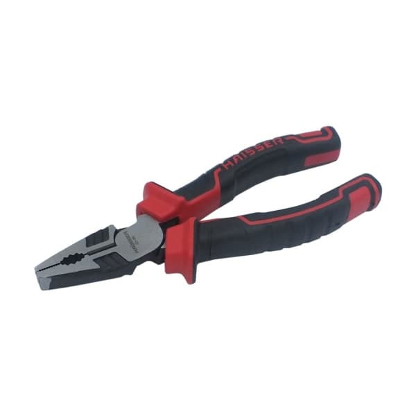 Плоскогубці 41132 Cr-Ni Blacken Polished 50% SAVE POWER 160 мм Haisser - зображення 1