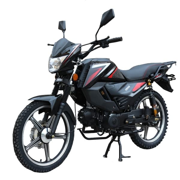 Мотоцикл Forte 125LX-B Чорний - зображення 1