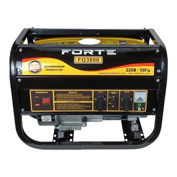 Генератор бензиновий Forte FG3800 PRO - зображення 1