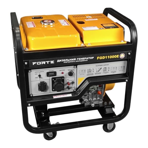 Генератор дизельний 8 кВт Forte FGD11000E - зображення 1