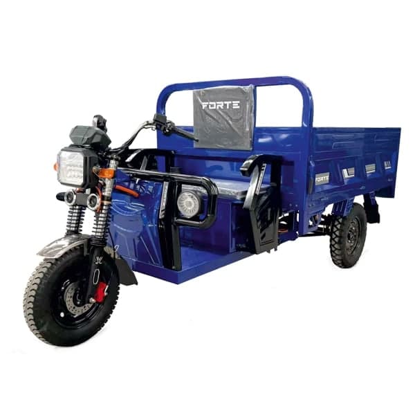Вантажний електричний трицикл FORTE JB-1500 Синій - зображення 1