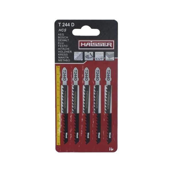 HAISSER Т244D Набір пильних полотен 5шт - зображення 1