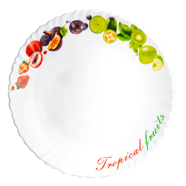 Тарілка десертна V-190TF Тропічні фрукти wave Vittora 190 мм - зображення 1