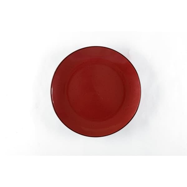 Тарілка обідня VT-P-1270B Бургунді Vittora 270 мм - зображення 1