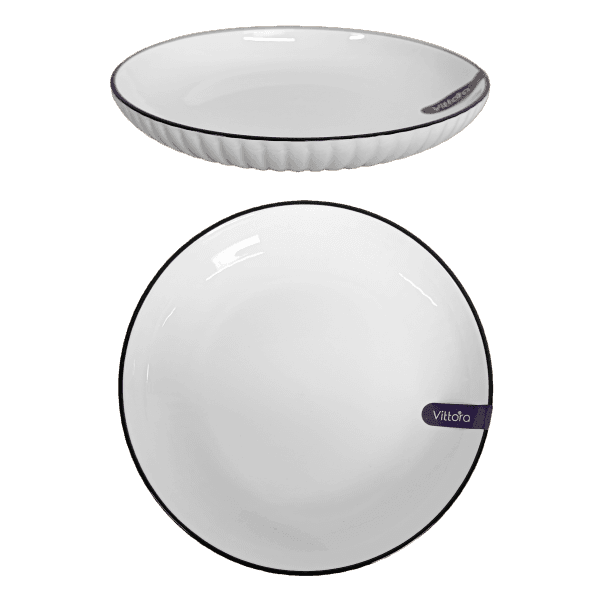 Тарілка обідня глибока VT-P-1254VA Вавилон Vittora 254 мм - зображення 1