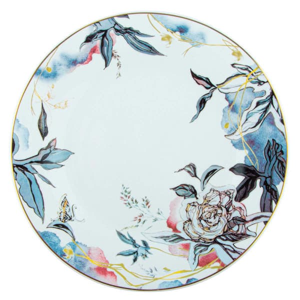 Тарілка обідня 1230Afo Квітковий вернісаж Vittora 230 мм - зображення 1