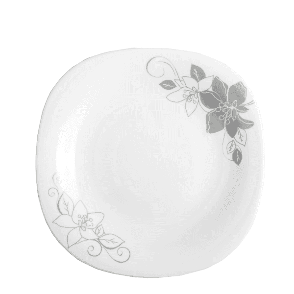 Тарілка супова Тендітна лілія Square V-230Stl Vittora 230 мм - зображення 1