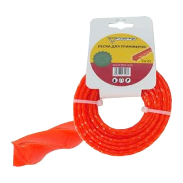 Forte 2.4 мм х 15 м Жилка для мотокос кручений квадрат - зображення 1