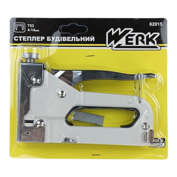 Будівельний степлер Werk 62015 - зображення 1