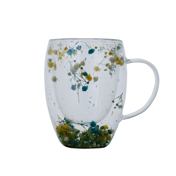 Чашка VT-6002-350 з подвійним дном Синевір 350мл VITTORA - зображення 1