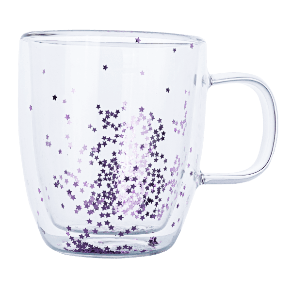 Набір чашок Стожари VТ-5501 -350 з подвійним дном 350 мл VITTORA (2шт.) - зображення 1