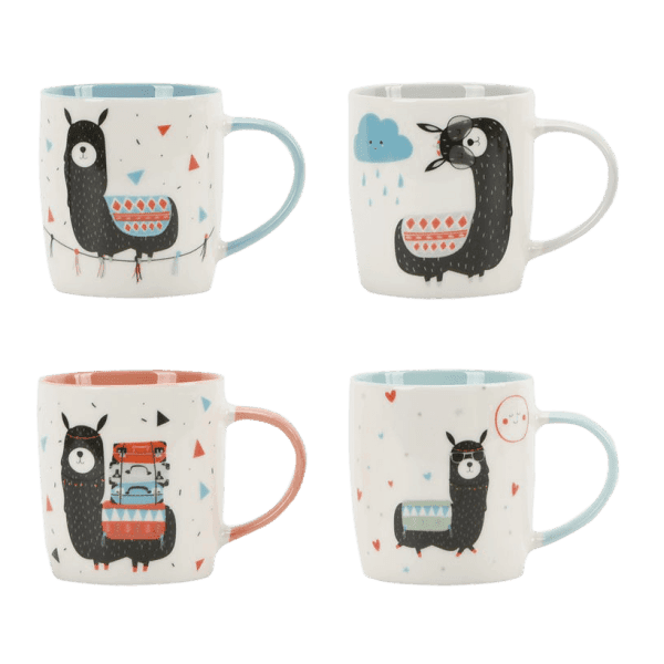 Чашка VT-C-108325 Лама мандрівник 325 мл Vittora - зображення 1