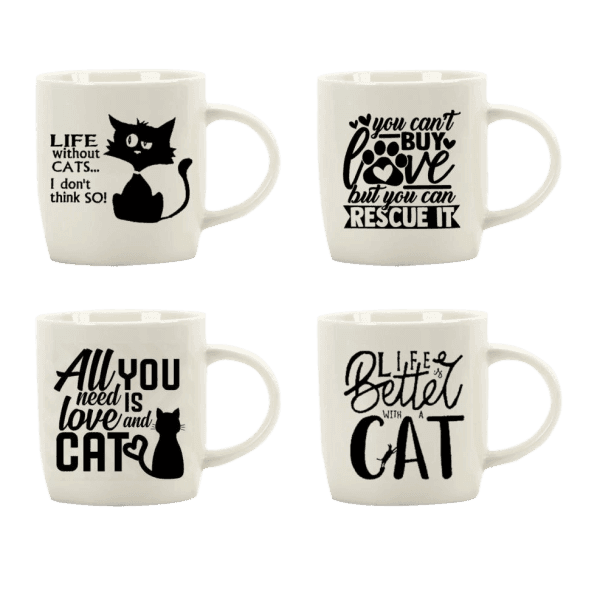 Чашка VT-C-137380 Котик-муркотик 380 мл Vittora - зображення 1