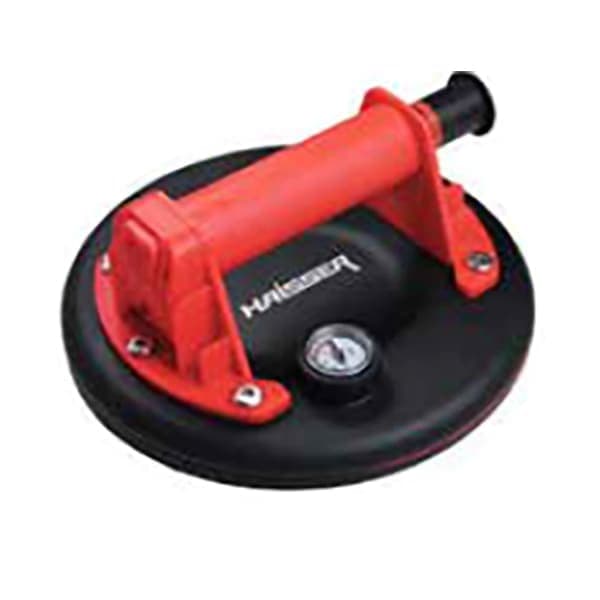 Присоска вакуумна для плитки з манометром 200мм, 150 кг Haisser 64062 - зображення 1