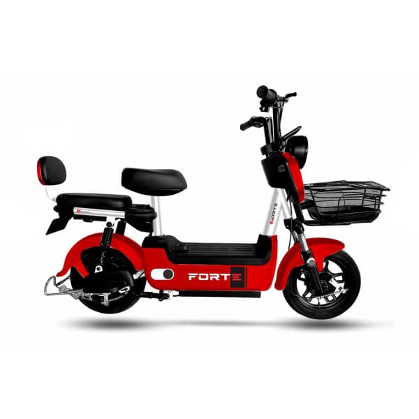 Велоскутер акумуляторний FORTE LUCKY червоний - зображення 1