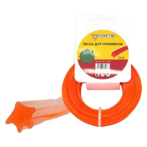 Forte 3 мм х 15 м Жилка для мотокос зірка - зображення 1
