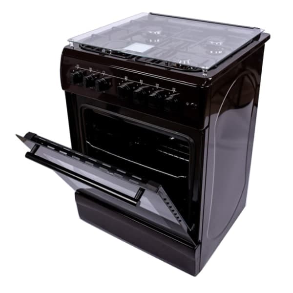 Плита газоелектрична коричнева Grunhelm AG6612BR - зображення 1