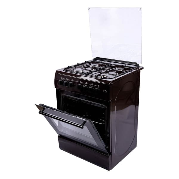 Плита газова коричнева Grunhelm G4FM6612BR - зображення 1