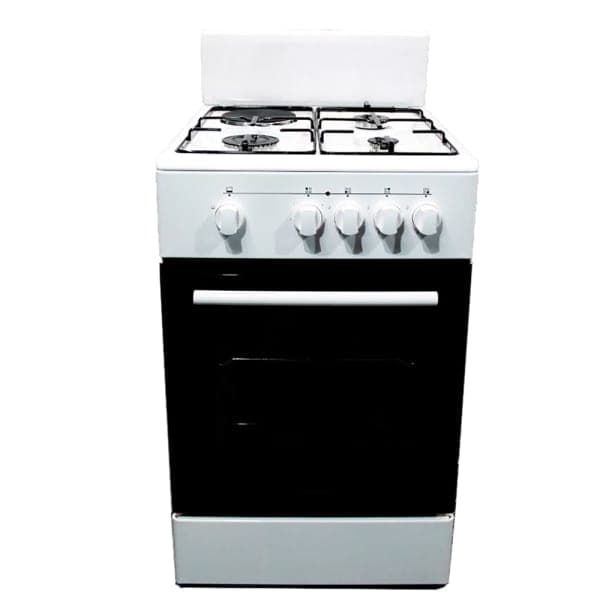 Плита газоелектрична кухонна Grunhelm GF5600W - зображення 1