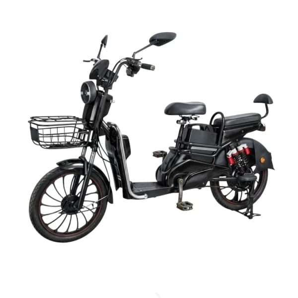 Велоскутер акумуляторний CLEO Forte Чорний - зображення 1