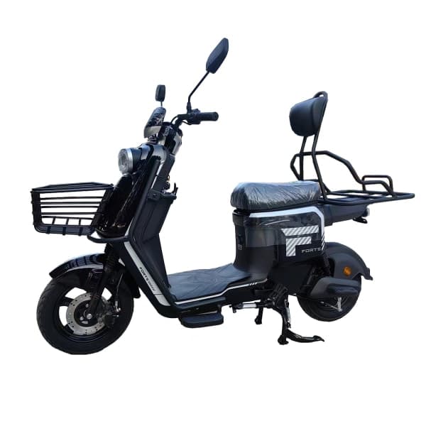 Велоскутер акумуляторний FORTE HARDY Чорний - зображення 1