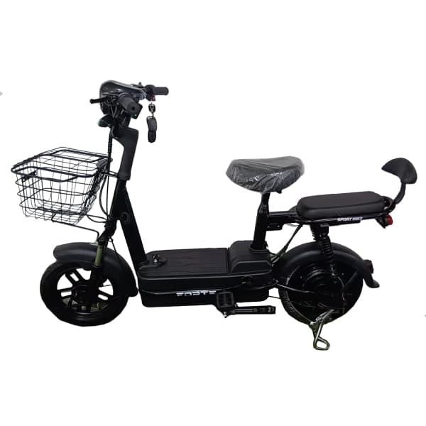 Велоскутер акумуляторний FORTE LUCKY-WS500 Чорний - зображення 1