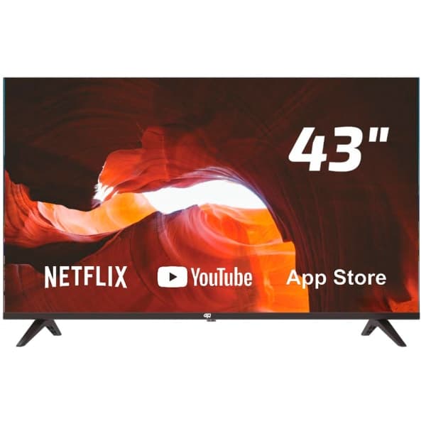 Телевізор 43 AOSP Android 14 - 43GHU-750AV SMART ULTRA HD GH - зображення 1