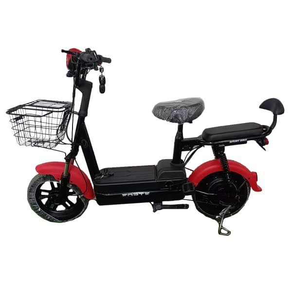 Велоскутер акумуляторний FORTE LUCKY-WS350 Червоний - зображення 1