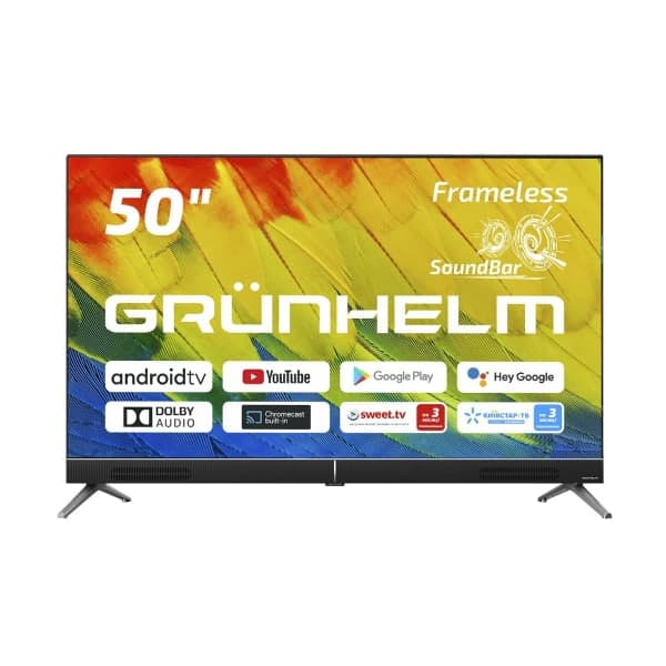 Телевізор Grunhelm GT9UFLSB50-GA2 - зображення 1