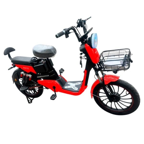 Велоскутер акумуляторний UNO Forte Червоний - зображення 1