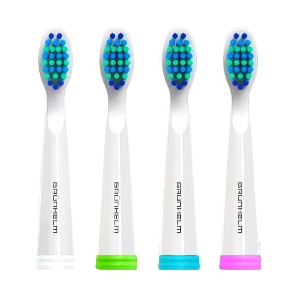 Насадки для електричної зубної щітки Grunhelm GH-4W, 4 шт. - зображення 1