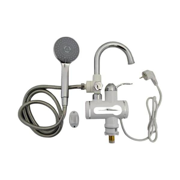 Електронагрівач проточної води Grunhelm EWH-1X-3FSH-LED - зображення 1