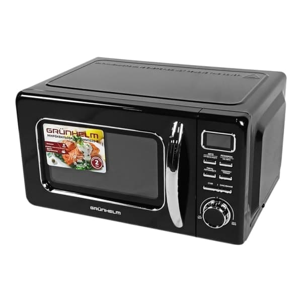 Мікрохвильова піч Grunhelm 20MX1020-B - зображення 1