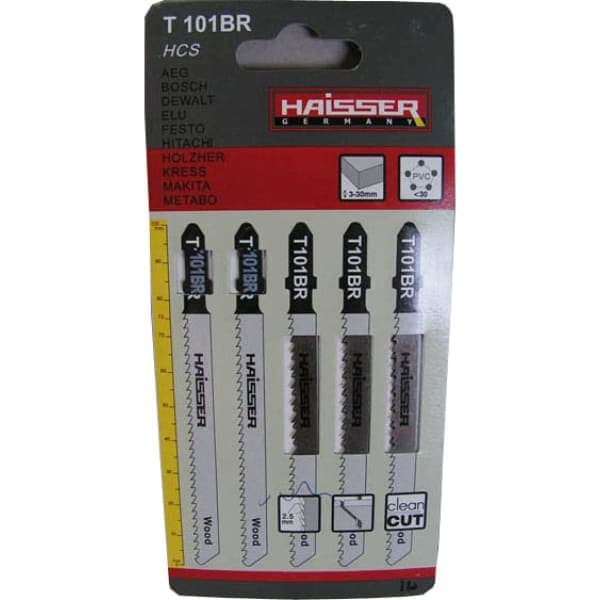 HAISSER Пильне полотно 5шт - зображення 1