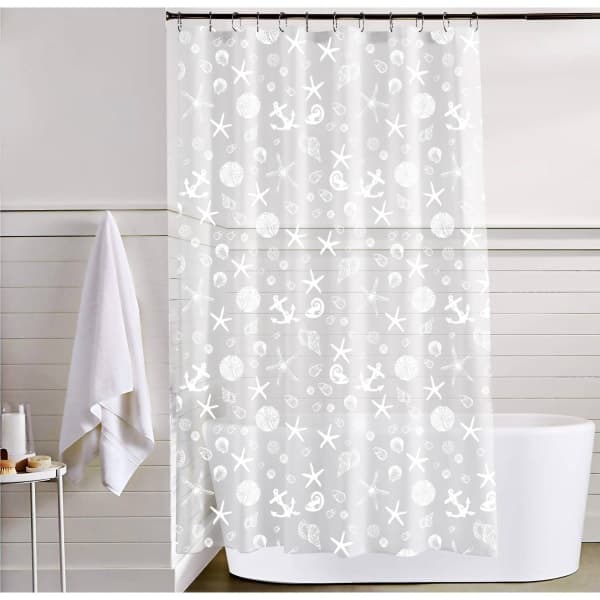 Шторка для ванної без кілець WK-10001 Мандри океану WERK - зображення 1