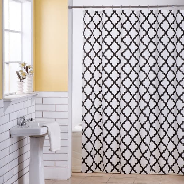 Шторка для ванної WK-10012 Французький стиль PEVA 180x180 (з кільцями) WERK - зображення 1