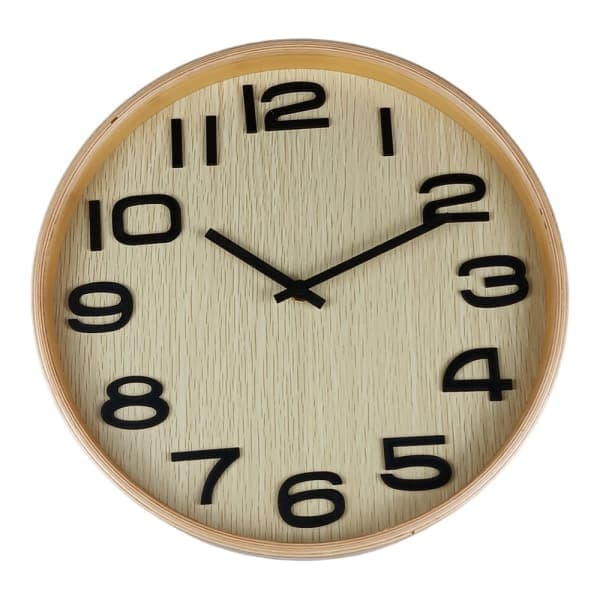 Годинник настінний дерево - WС-MG2015-MT GRUNHELM - зображення 1