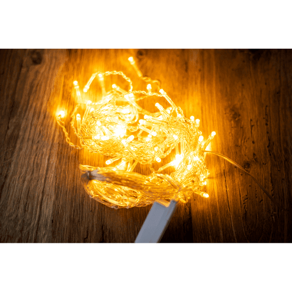 Електрогірлянда світлодіод. Бурульки тепло-біл.80 LED, 2.5х0.5 М, 220V BPNY - зображення 1