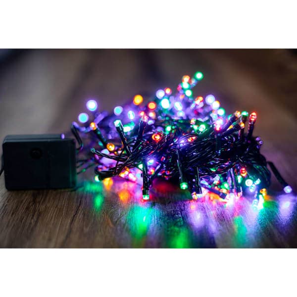 Електрогірлянда зовнішня кольорова. 100 LED, 10М, 220V. BPNY - зображення 1