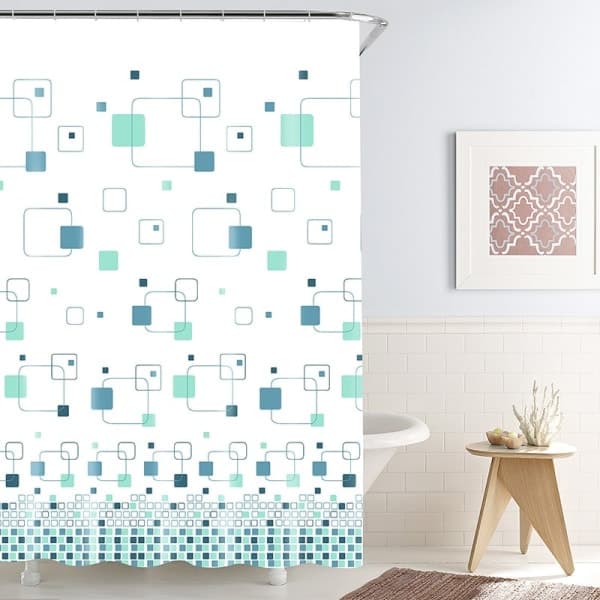 Шторка для ванної без кілець WK-10009 Цікава арифметика WERK - зображення 1