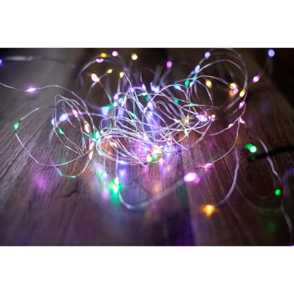 Електрогірлянда мікролід кольоровий.100 LED, 11М, 220V BPNY - зображення 1