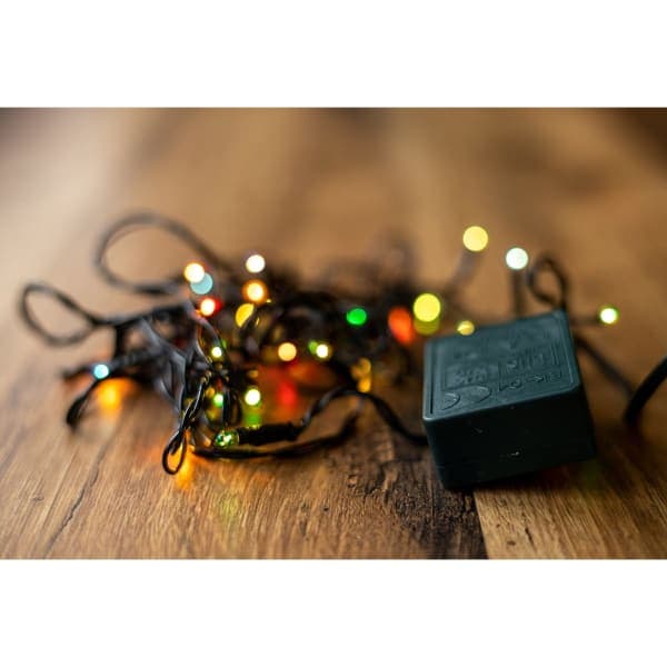 Електрогірлянда кольор.100 ЛАМП, 5М,8 функцій, 220V BPNY - зображення 1