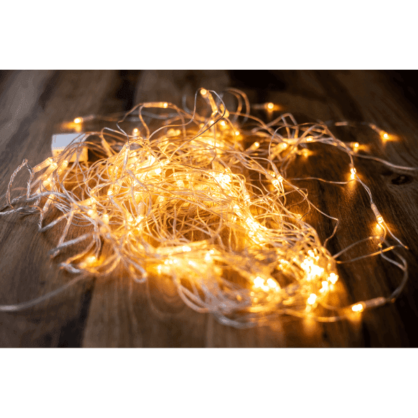 Електрогірлянда світлодіод. сітка тепло-біл.120 LED, 1.2х1.6 М, 220V BPNY - зображення 1