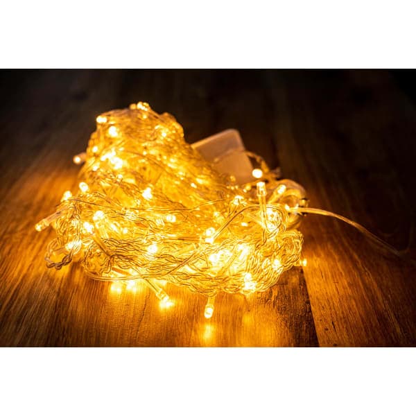 Електрогірлянда світлодіод. штора тепло-білий, 200 LED, 220V, 12W BPNY - зображення 1