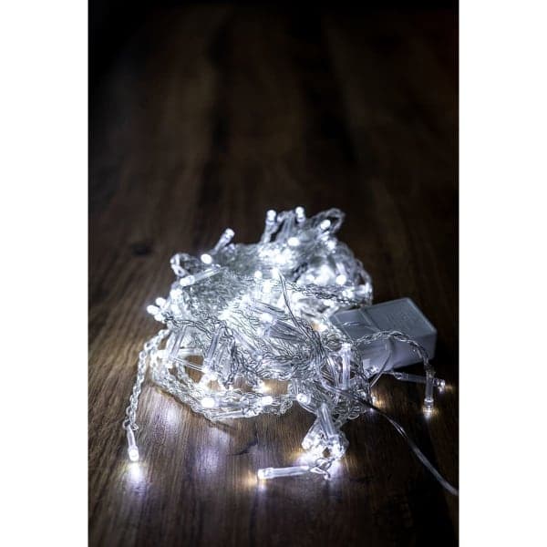 Електрогірлянда світлодіодна-штора біл.120 LED, 220V BPNY - зображення 1