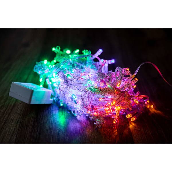 Електрогірлянда світлодіодна-штора кольор.120 LED, 220V BPNY - зображення 1