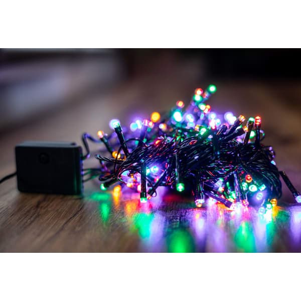 Електрогірлянда цветн.160 LED, 10М, 8 функцій, 220V BPNY - зображення 1