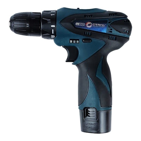 Дриль-шурупокрут (акум) - ШЛС 1220-2Б Сталь - зображення 1