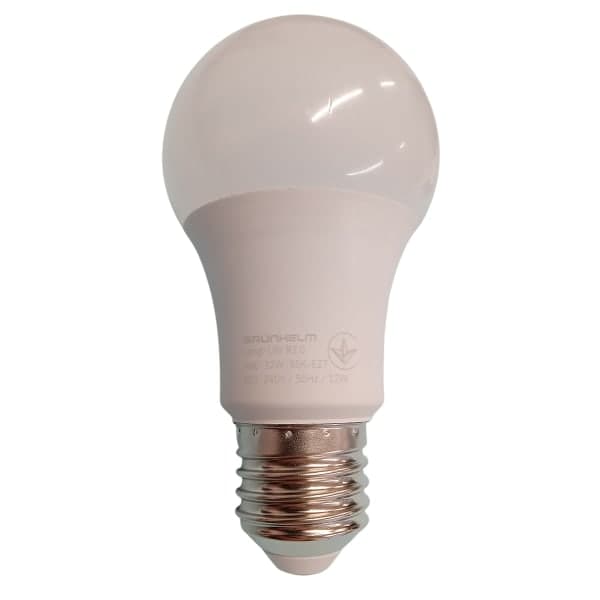 Лампа LED - A60-12W-65K-E27 Long-Life R2.0 Grunhelm - зображення 1